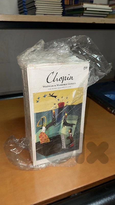 "Chopin" Illustrated Graphic Novel Book & 2-CD Set by Woźniak & Marjor