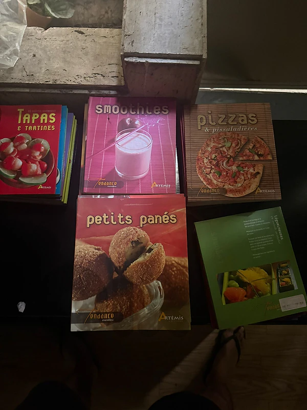 French Culinary Book Lot – "Tendance Recettes" Series