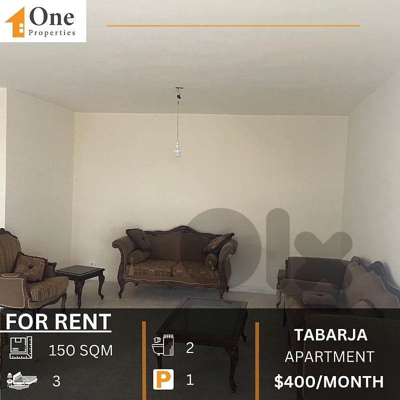 APARTMENT FOR RENT IN TABARJA