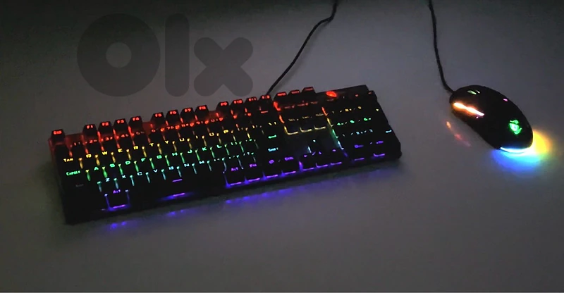 Mechanical Keyboard & Optical Mouse Combo