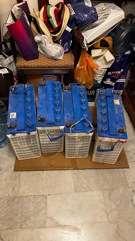 batteries + inverter