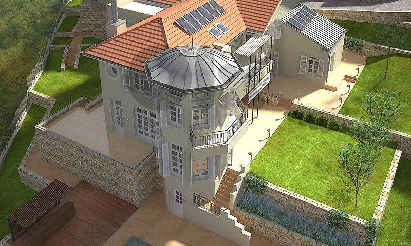 Exceptional Villa for Sale in Mechref – Panoramic Sea & Mountain Views