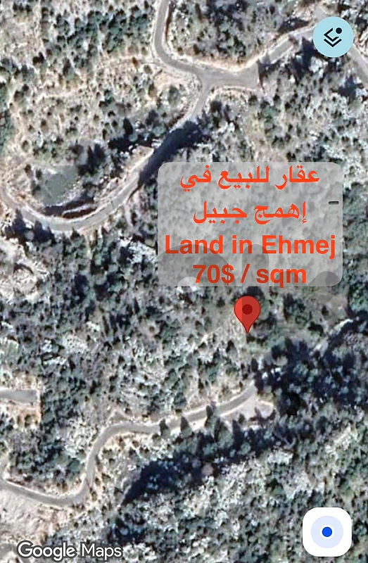 Prime location land for sale in Ehmej Jbeil | 6240 sqm | 70$ per sqm