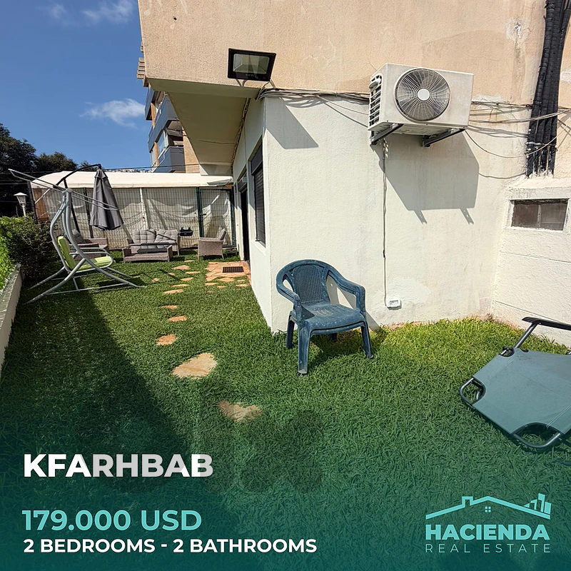 Apartment With Garden For Sale In Kfarhbab