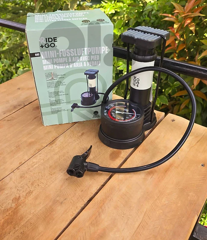 ride+go bike mini foot air pump