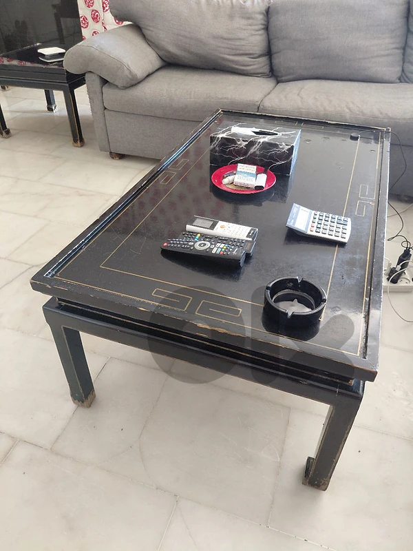Couch set with 3 tables