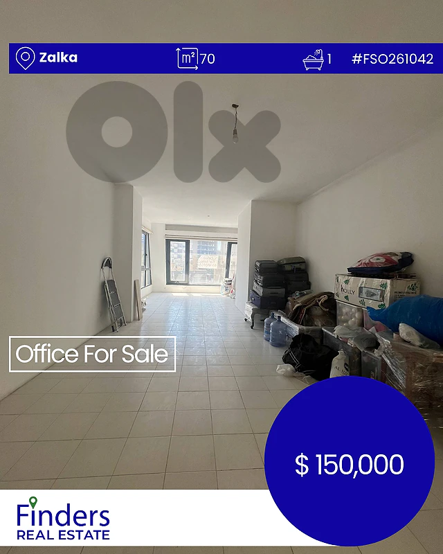 Office for sale in Zalka! مكتب للبيع في الزلقا!