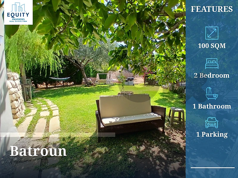 Furnished 100 SQM Apartment For Rent In Batroun #KS23998