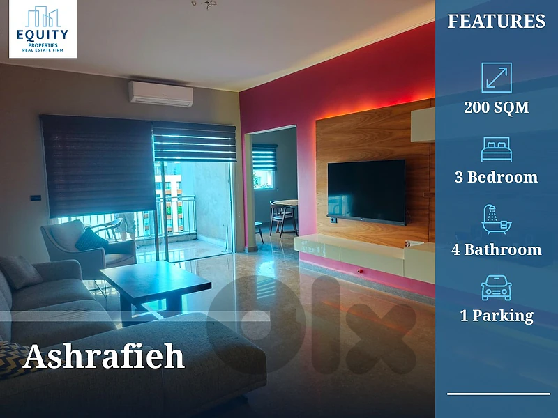 200 SQM Apartment For Rent In Ashrafieh #HT23724 200 SQM Apartment For Rent In Ashrafieh #HT23724