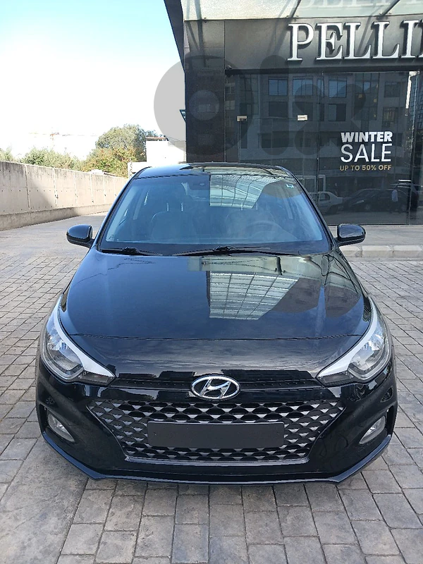 HYUNDAI I 20 MODEL 2019 BLACK IN BLACK COMPANY SOURCE