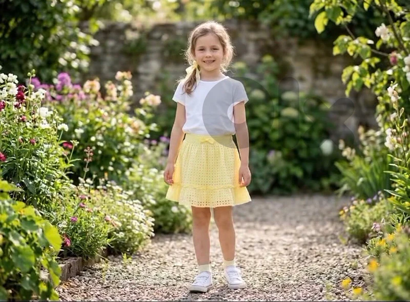cute yellow skirt