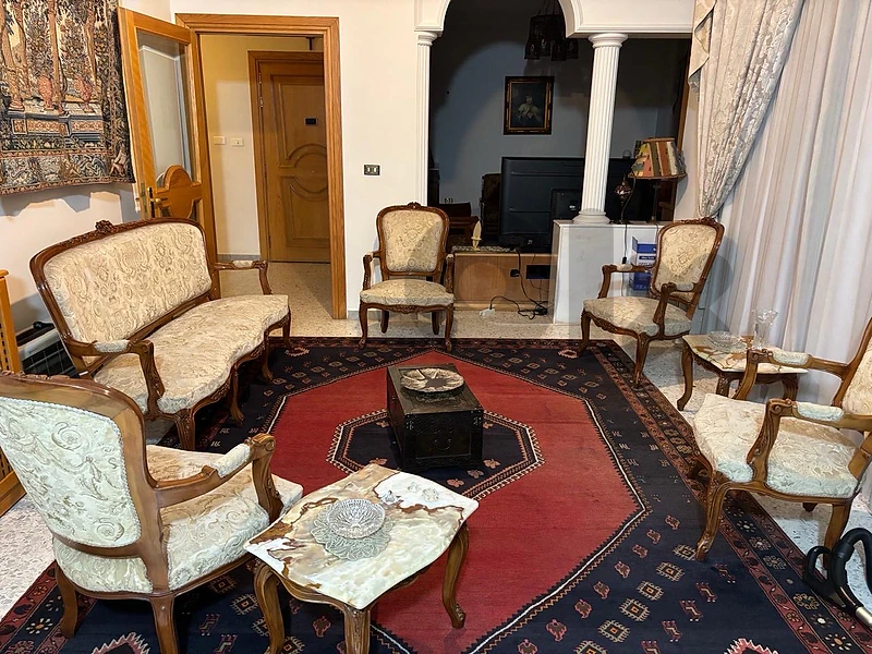 salon louis XV like new with vitrine