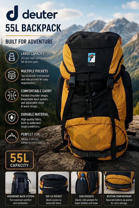 deuter🇩🇪 camping bag