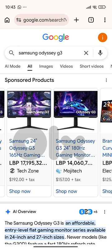 gaming monitor