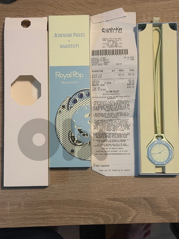 Swatch Royal pop