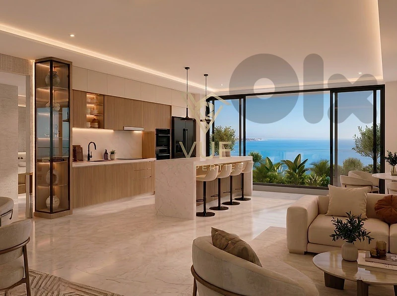 Luxurious apartment dohat el hoss | Seaview,garden,pool - دوحة الحص
