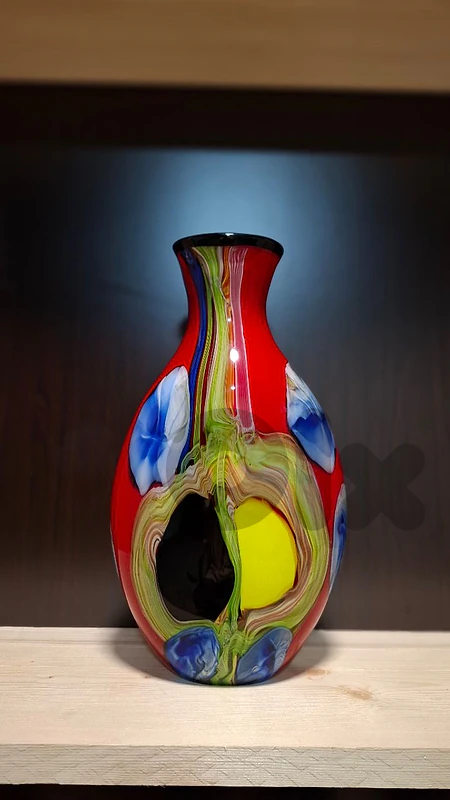 Monumental Vintage Murano Masterpiece: Italian Sculptural Art Glass