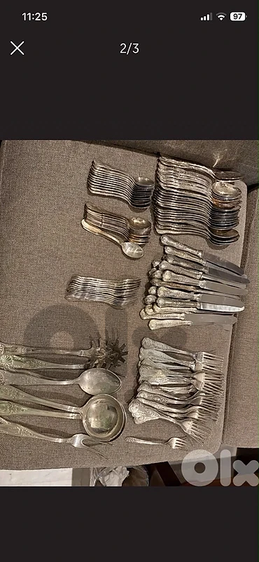 silver plated silver plated