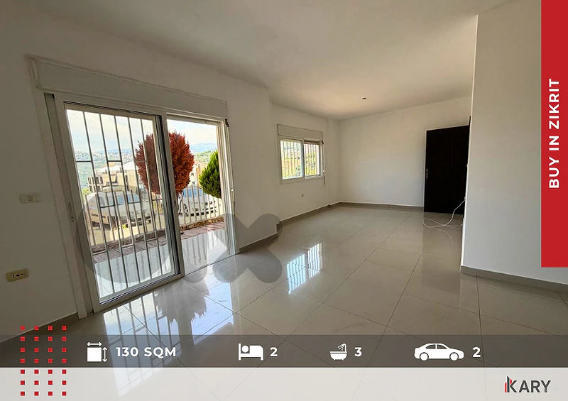 130 sqm Apartment for Sale in Zikrit شقة للبيع في زكريت 130 sqm Apartment for Sale in Zikrit شقة للبيع في زكريت