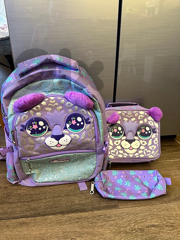 school bag, lunch bag and pencil case school bag, lunch bag and pencil case