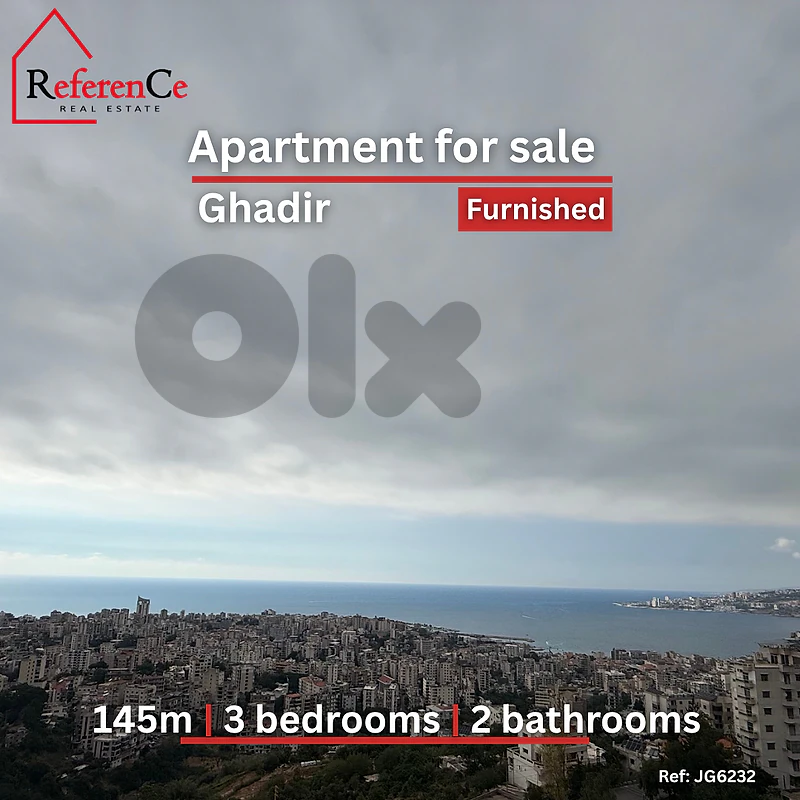 Furnished apartment in Ghadir for sale شقة المفروشة في غادير للبيع