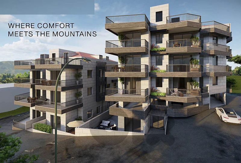 Duplex With Terrace for Sale–Under Construction in Douarدوبلكس مع تراس