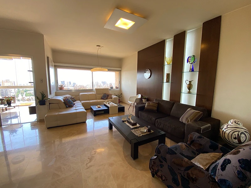 RENT a 3‑Bedroom Stylish Fully Furnished Apartment in Beirut