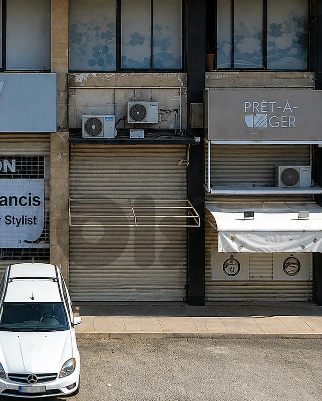 Prime Dbayeh Shop for Rent with mezannine on Highway