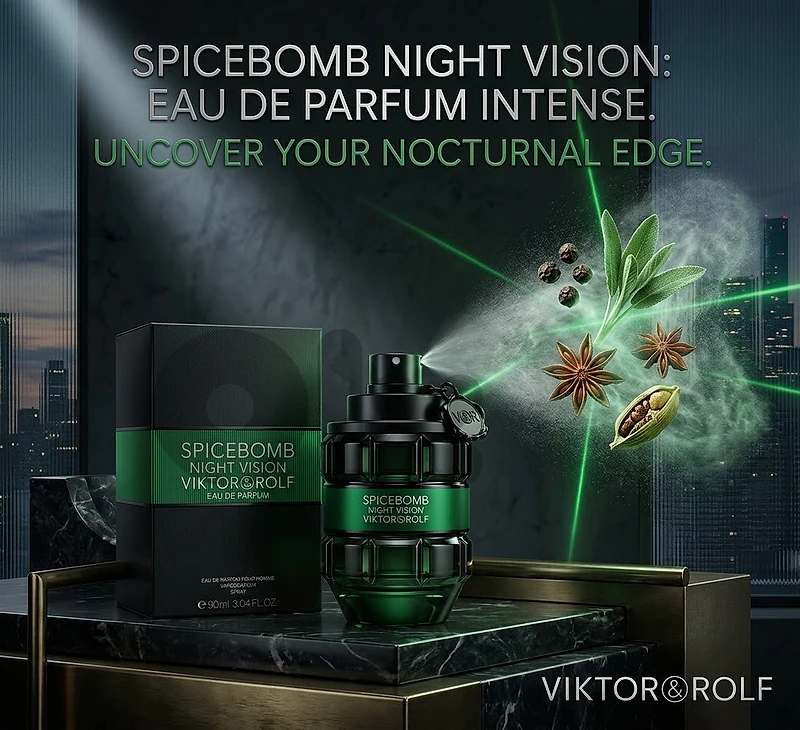 Viktor & Rolf Spicebomb Night Vision Eau De Parfum Pour Homme - 90ml