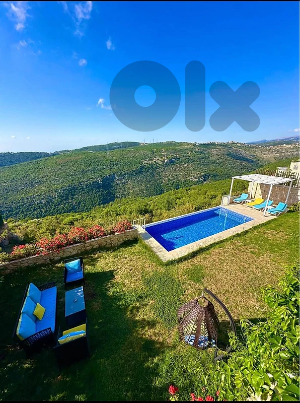 Furnished Villa For Sale Chabtine Batroun