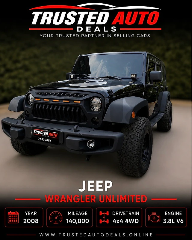 Jeep Wrangler 2008 Unlimited look 2020