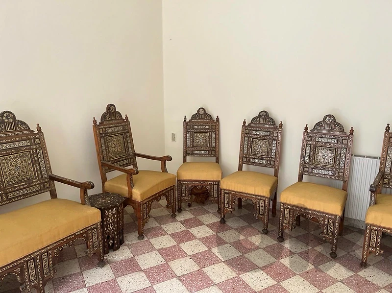 🏛️ Antique Lebanese Furniture Set – Over 150 Years Old