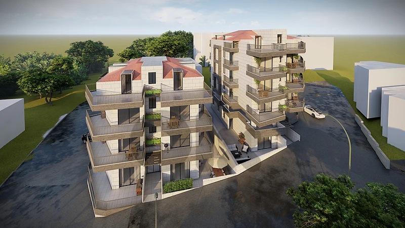 Apartment With Terrace for Sale – Under Construction in Douar