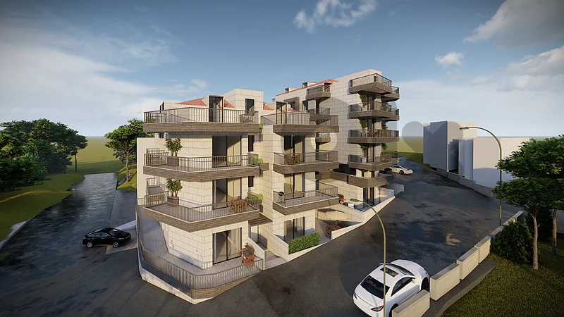 Duplex With Terrace for Sale – Under Construction in Douar