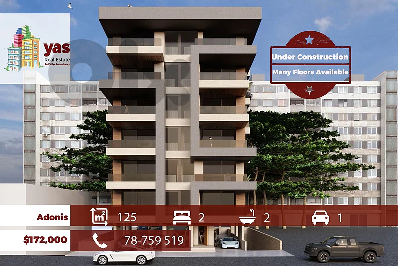 Adonis 151m2 | Under Construction | Many Floors | Calm Area | EH