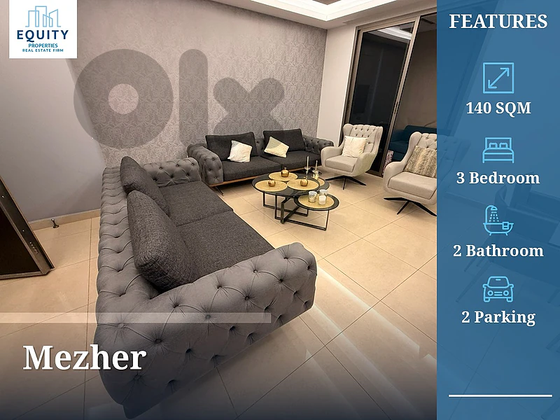 Furnished 140 SQM Apartment For Rent In Mezher Antelias #JH242217