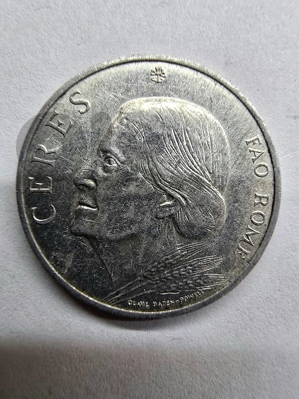 FAO Ceres Medal Pearl S. Buck 1973