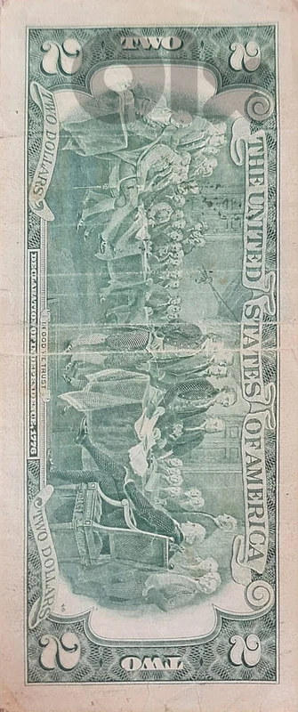 Vintage US Currency Set – 1976 $2 Bill & 1988 $100 Bill