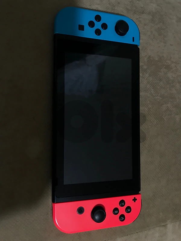nintendo swtich used with all accessories