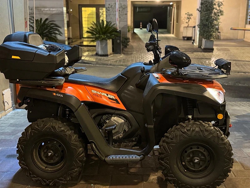 segway atv used 2500km and full options new tires