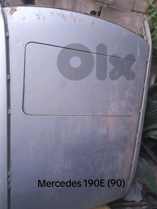 Mercedes 190E (1990) Roof panel - Grey - Used, good condition