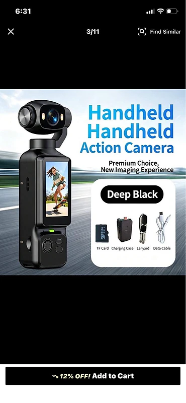 Portable Handheld Digital Camera