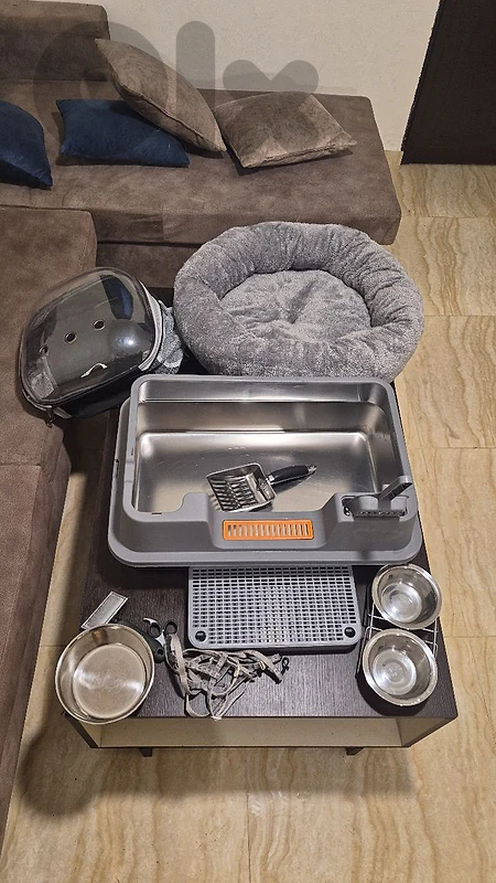 cat full accessories barely used stainless