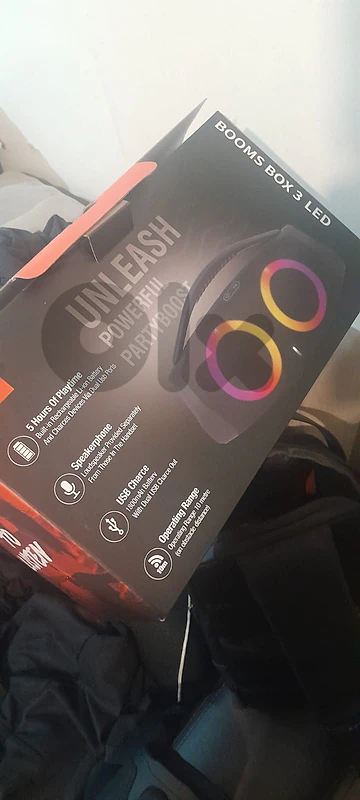 party boost box with led
