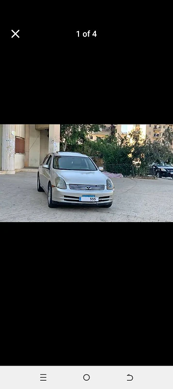 Infiniti G-Series 2004 g35 sedan 2004 3ala fa7as seyara btjanen 3000$ Infiniti G-Series 2004 g35 sedan 2004 3ala fa7as seyara btjanen 3000$