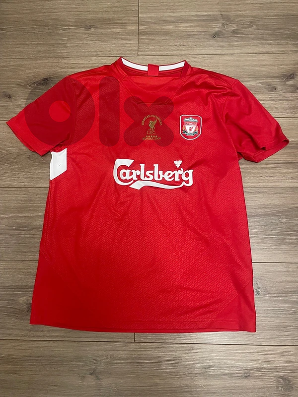 Liverpool Istanbul Football Kit - GERRARD ❤️