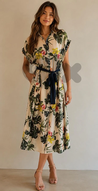 Imperial Shirt Floral Dress