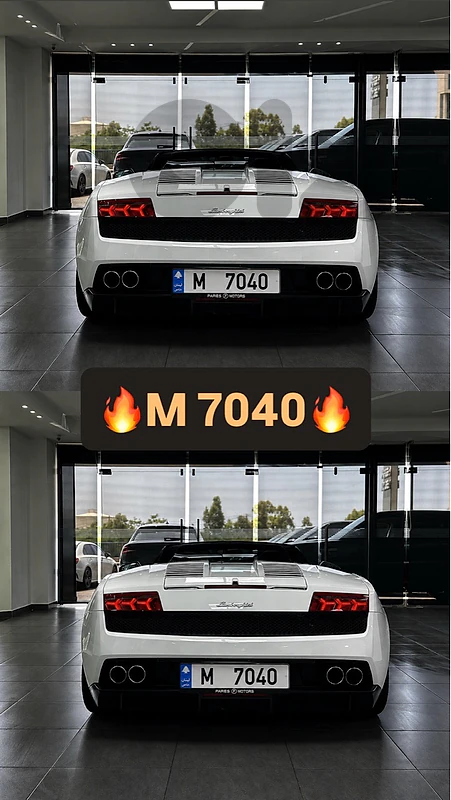 Special car plates