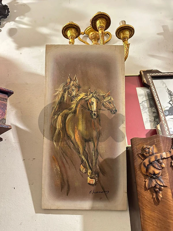 لوحة رسم زيتي للرسام القدير حيدر الحموي اصلية رسم نادر قياس 60x30cm لوحة رسم زيتي للرسام القدير حيدر الحموي اصلية رسم نادر قياس 60x30cm