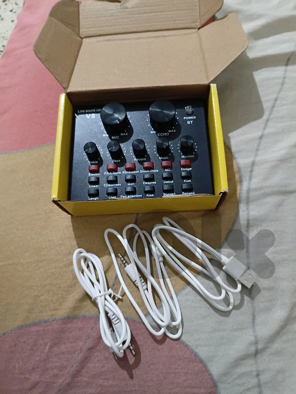 live sound card V8